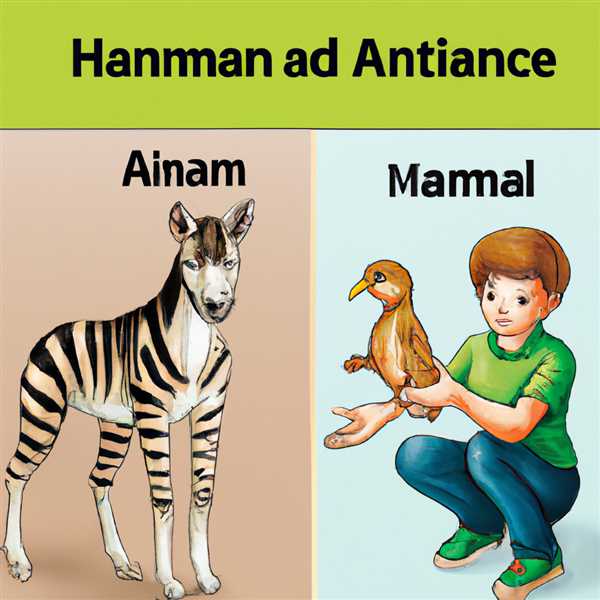 В чем отличие между человеком и животным