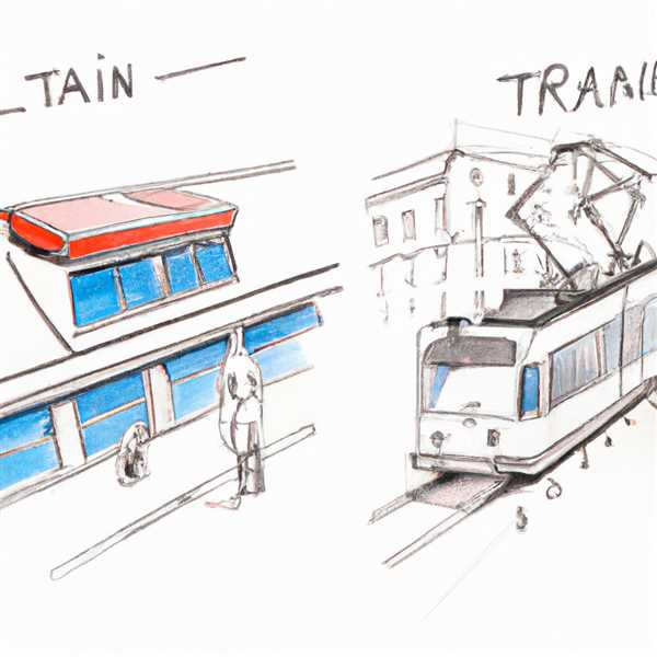 В чем отличие между электричкой и трамваем