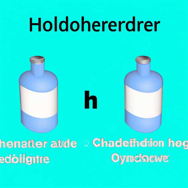 В чем отличие хлоргексидина от перекиси водорода