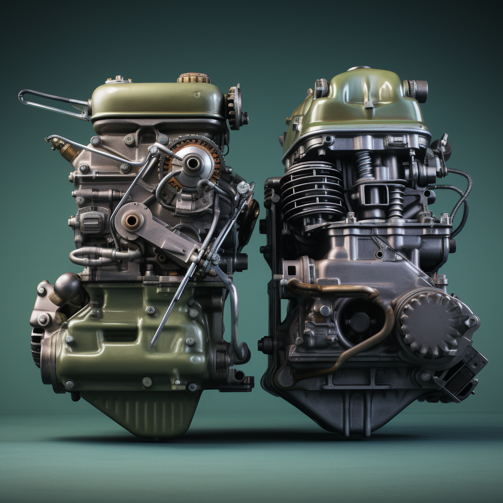 4-тактный двигатель и 2-тактный: отличия и преимущества